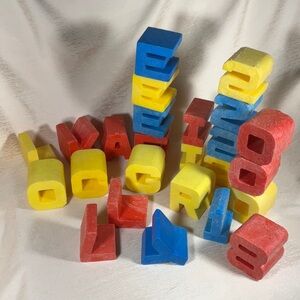1970’s Mattel Tuff Blocks